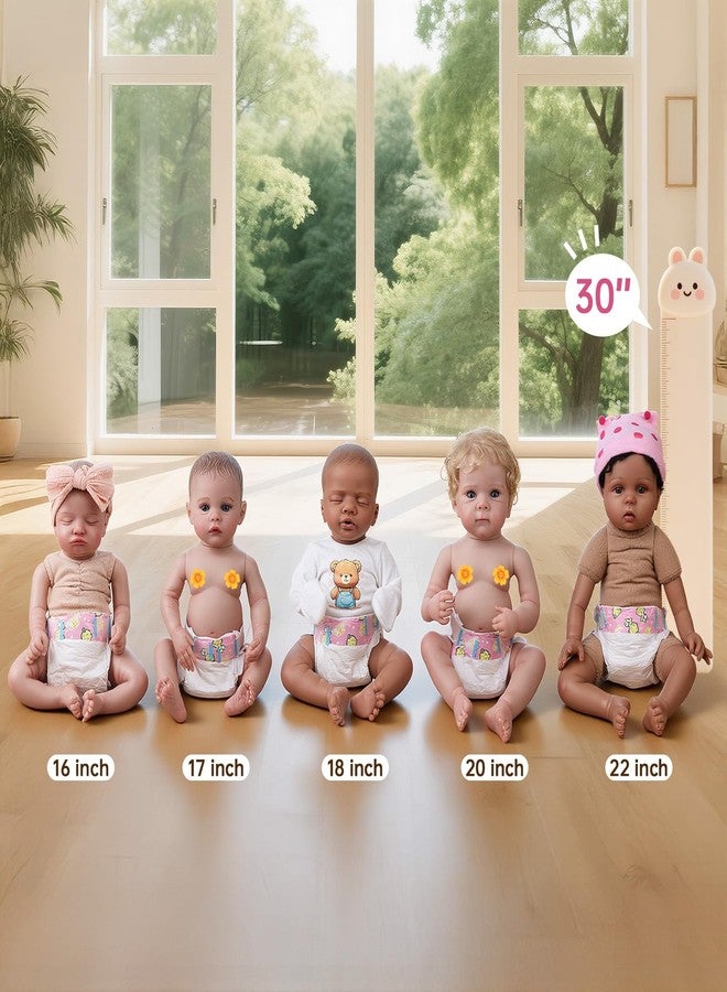 CHAREX Baby Doll Diapers Pack - 10 Pieces Reborn Dolls Diapers Refill, Baby Alive Diapers, 16-24 Inch Baby Doll Accessories Newborn Dipaers Reusable - Image 4